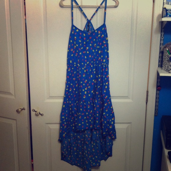 Hi-Lo Razorback Dress
