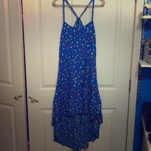 Hi-Lo Razorback Dress