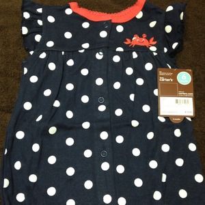 Carter 6month onesie