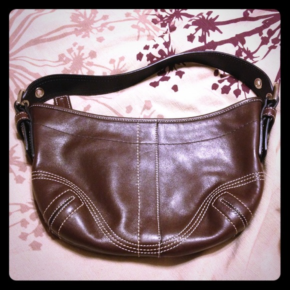 💯🆕Leather Coach Hobo purse👜NWOT