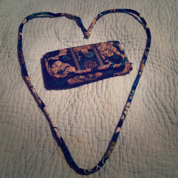 Vera Bradley Wallet with Strap