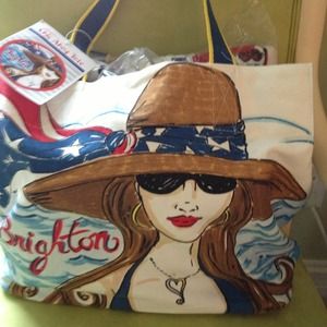 Brand new Brighton beach Bag with Beach Towel.