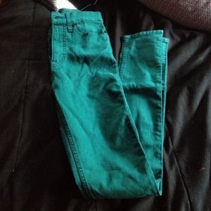 Turquoise high waist