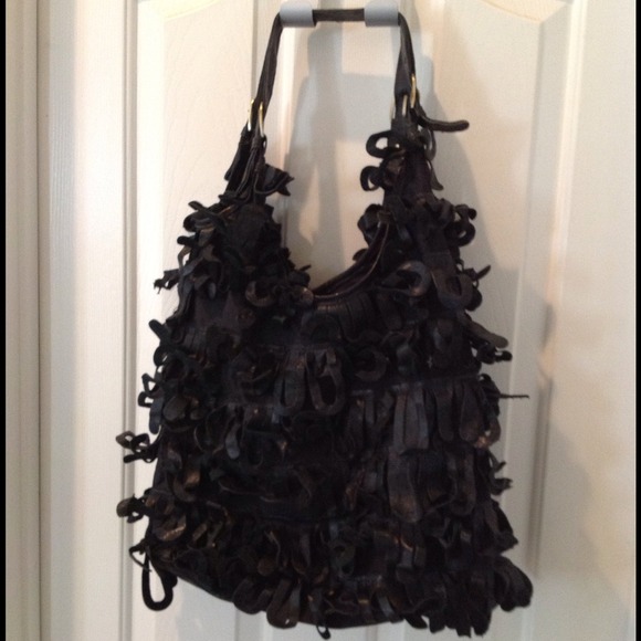 New, Never Used Black Shaggy Bag