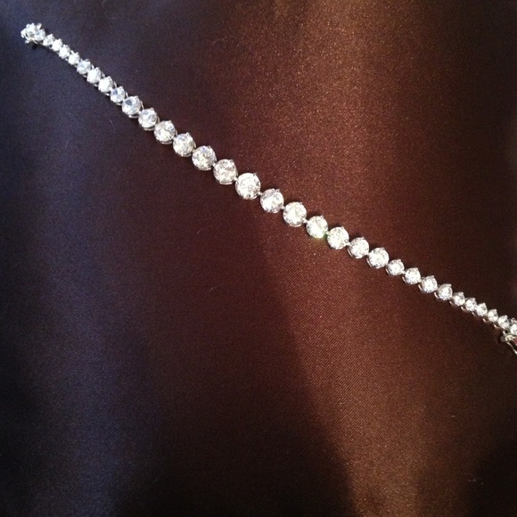 Diamond bracelet.