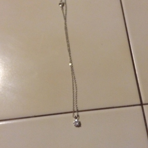 CZ necklace n earring set - Picture 2 of 4