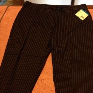 Striped capris