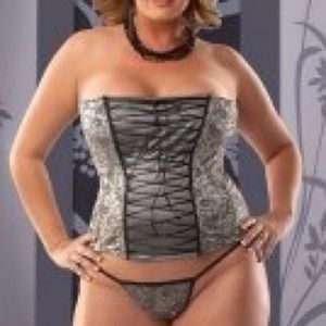 Corset & Thong Set!