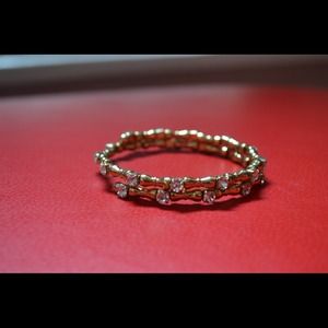 Gold with accent bracelet