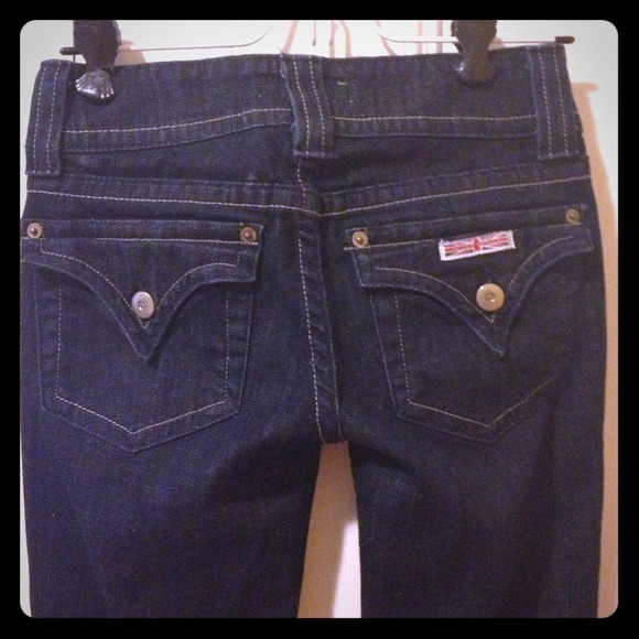 Hudson dark rinse jeans