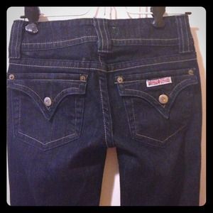 Hudson dark rinse jeans
