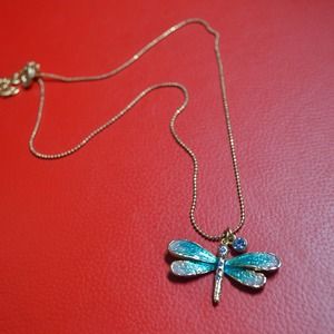 Dragonfly necklace