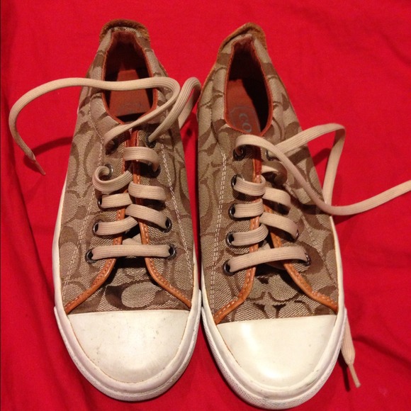 **SOLD**  Coach brand tennis shoes ($30)