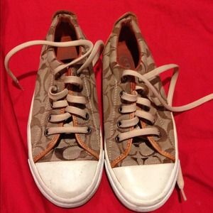 **SOLD**  Coach brand tennis shoes ($30)
