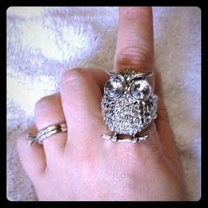 🌜🌜Cute owl ring🌛🌛