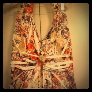 🌟✂REDUCED!!!✂🌟 Super cute halter maxi dress!!!!