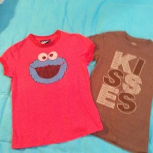 Graphic tees: Both only $12