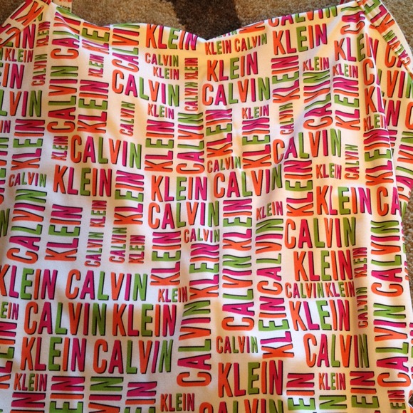 One-piece Calvin Klein swimsuit :)