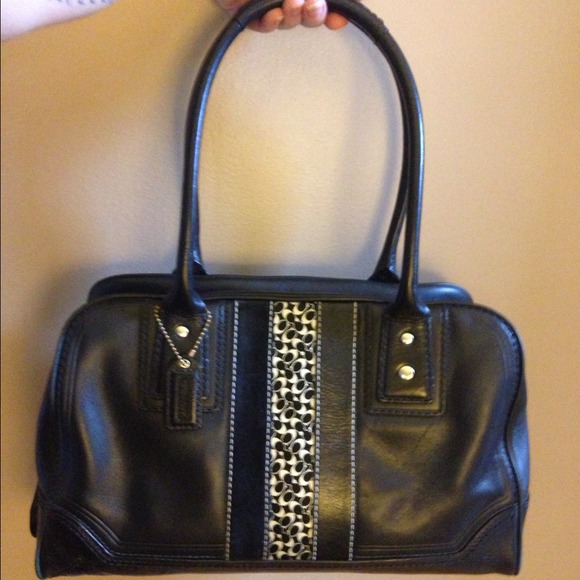 MOVING SALE Rare Coach Leather Satchel Handbag - Picture 2 of 3