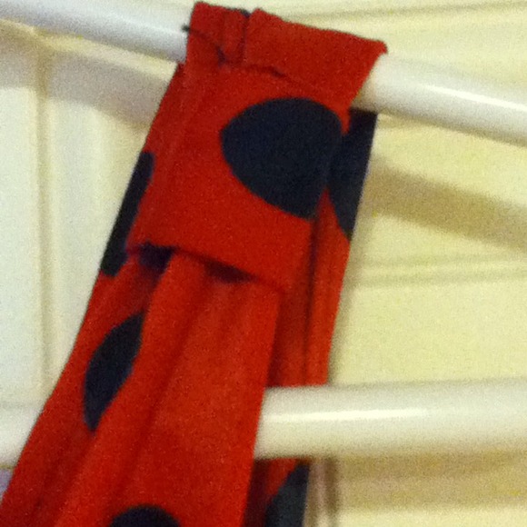 Rockabilly Red/Black Polkadot Dress - Picture 3 of 4