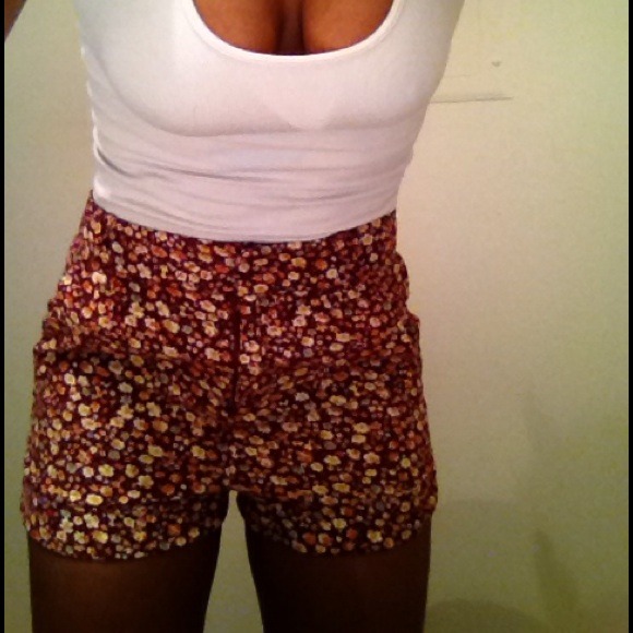 High waist shorts