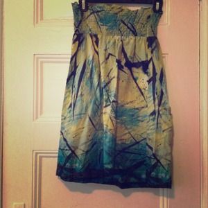 Cute multi color dress