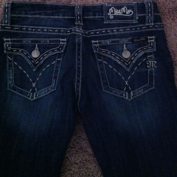 Dark wash Miss me jeans 28/34
