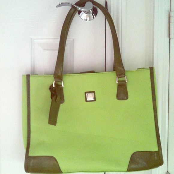 Diane Von Furstenberg Green Handbag