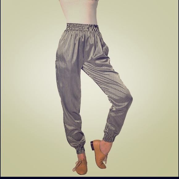 NWOT American Apparel Silky Jumper Pants Sz.S!!!!
