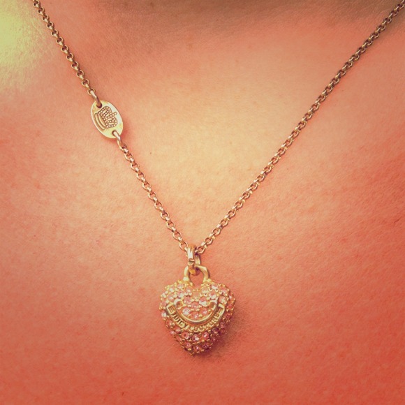 REDUCED!!! Juicy Couture Pave Wish Necklace