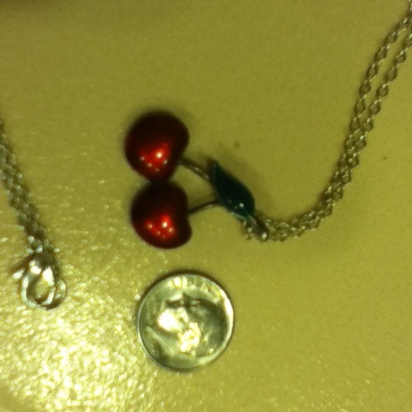 Cherries Necklace - Picture 2 of 2