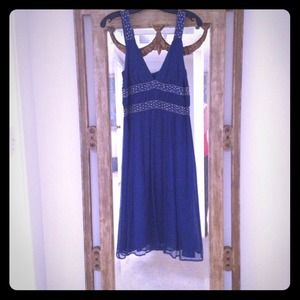 Blue goddess dress. Perfect for summer.