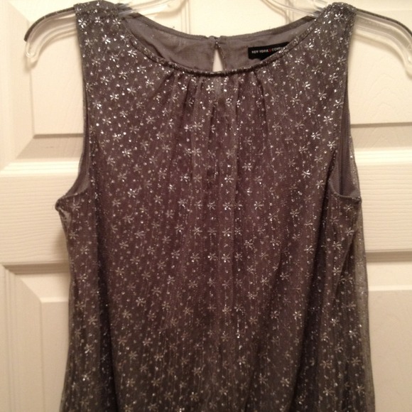Sliver Sparkle Tank - Picture 2 of 4