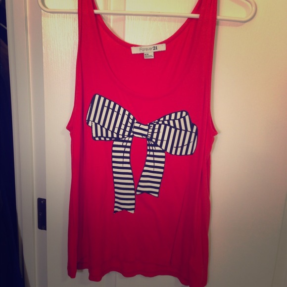Bright Coral Top