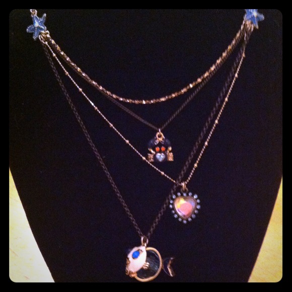 Betsy Johnson sea life necklace