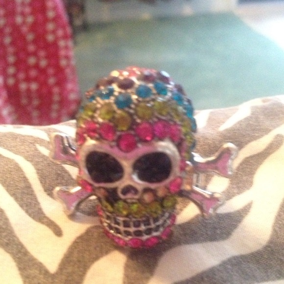 Bling Skull Ring! - Picture 1 of 1