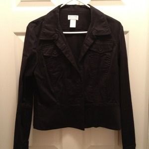 Short black jacket
