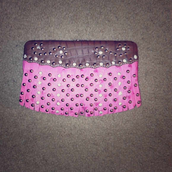 ✨NWOT✨Pink & Brown Wallet! Make an offer!