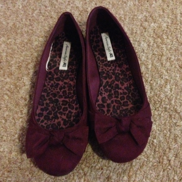 Purple American Eagle flats
