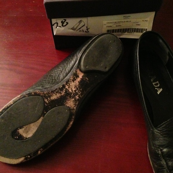 Prada leather loafers - Picture 3 of 4