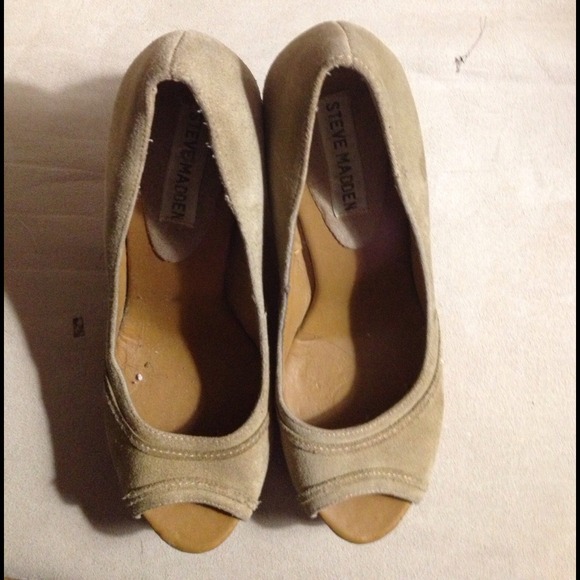 Steve Madden suede wedges - Picture 4 of 4