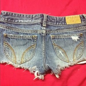 Hollister denim shorts