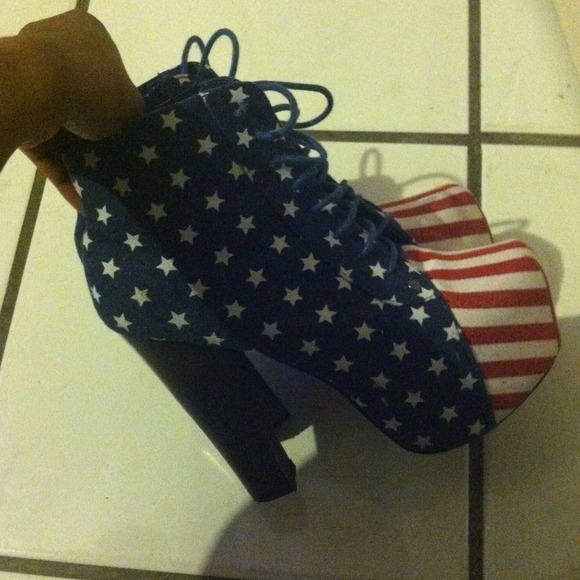 American flag heels🇺🇸