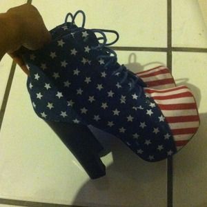 American flag heels🇺🇸