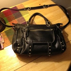 Steve Madden gold studded bag