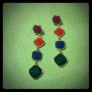 Jewel Drop Earrings