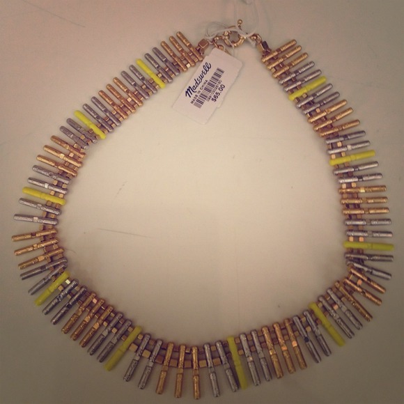 Madewell Neon Statement Necklace