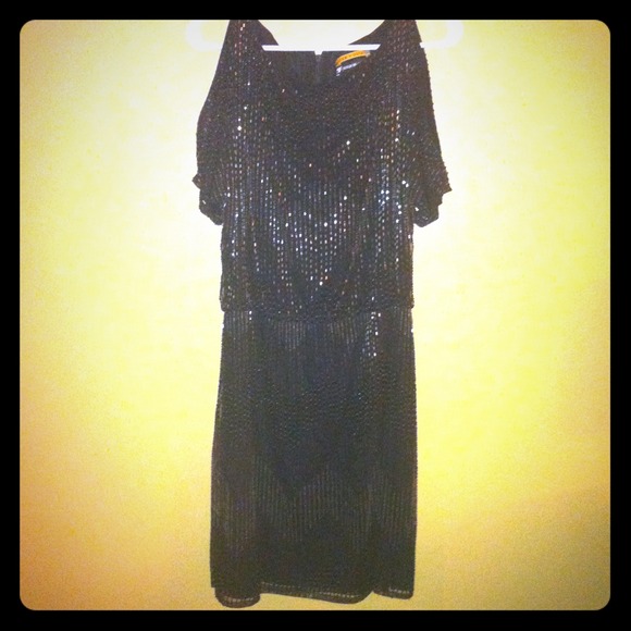 Alice + Olivia beaded dress