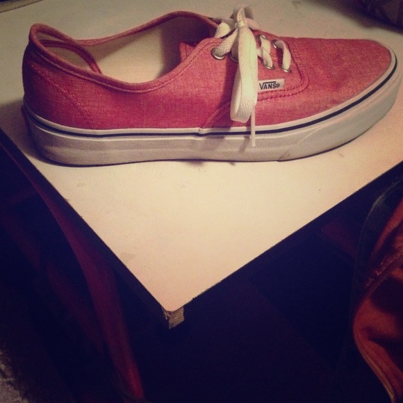 Vans size 8.5 wore once great condition!