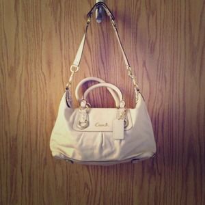 Authentic Coach bag. Off white color.
